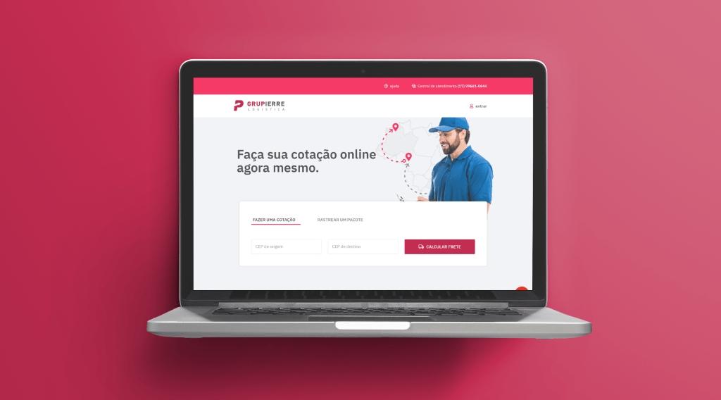 Site criado para o Grupo Pierre com solução exclusiva